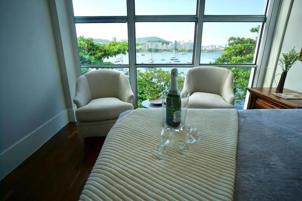 Apartmento de luxo na Urca com vistas incríveis - a 2 min da praia! Rio de Janeiro Exterior foto