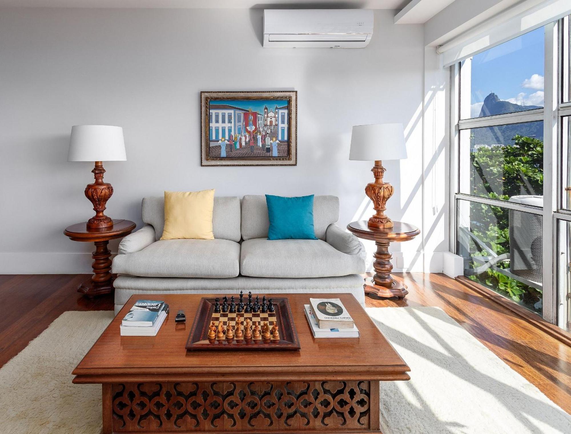 Apartmento de luxo na Urca com vistas incríveis - a 2 min da praia! Rio de Janeiro Exterior foto