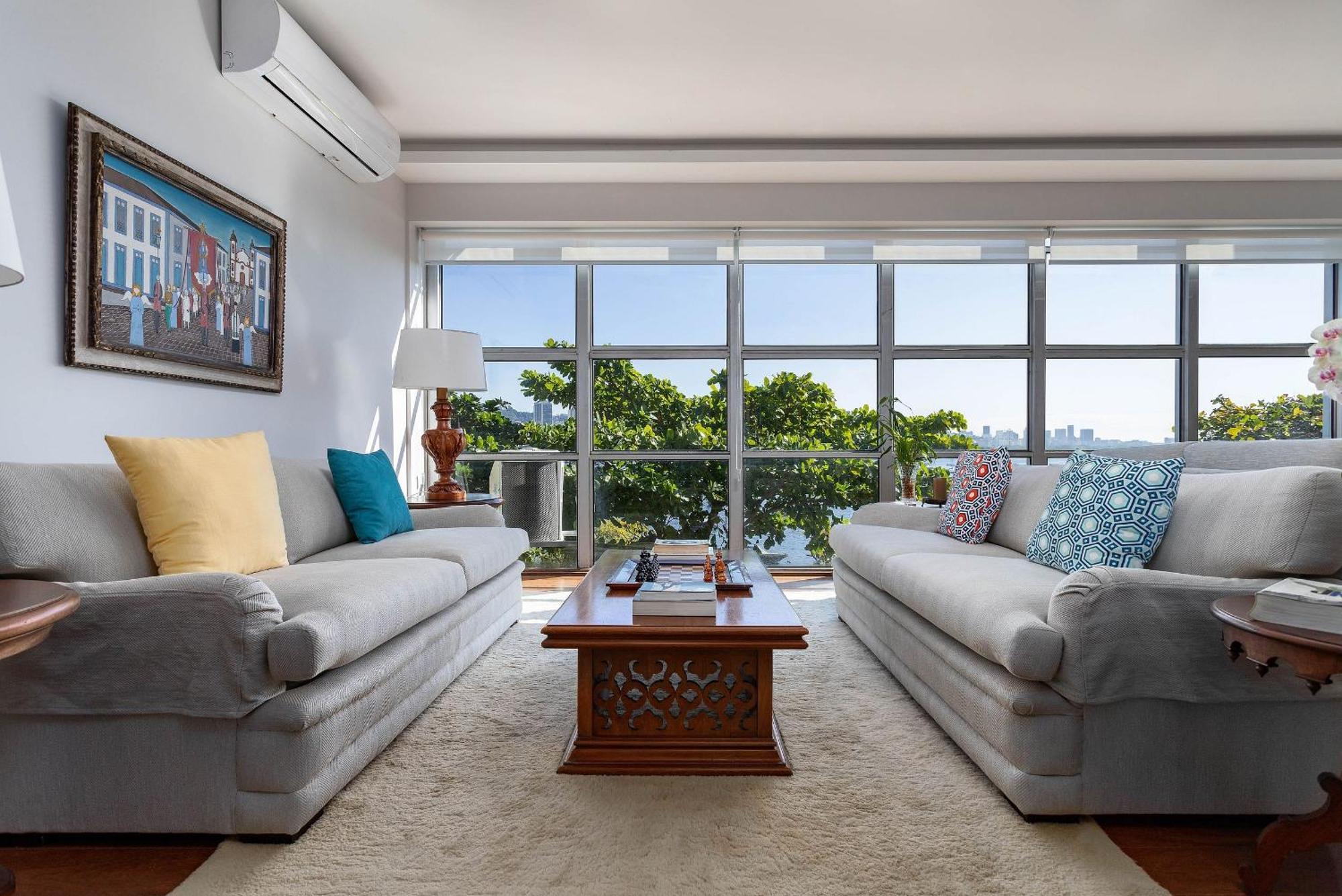 Apartmento de luxo na Urca com vistas incríveis - a 2 min da praia! Rio de Janeiro Exterior foto